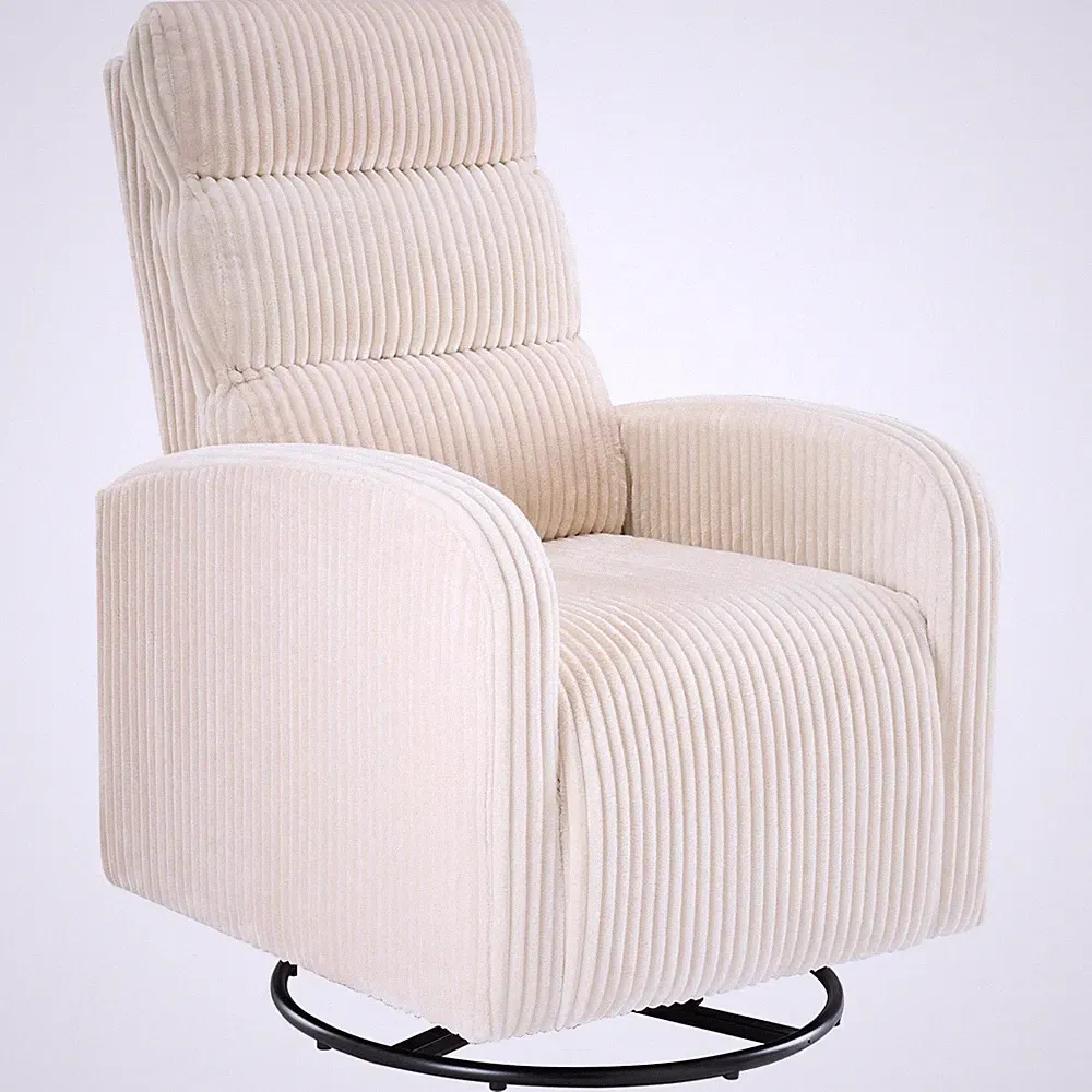 360°Swivel Nursery Chair, Comfy Chair for Bedroom, Rocking Chair with Thicken...