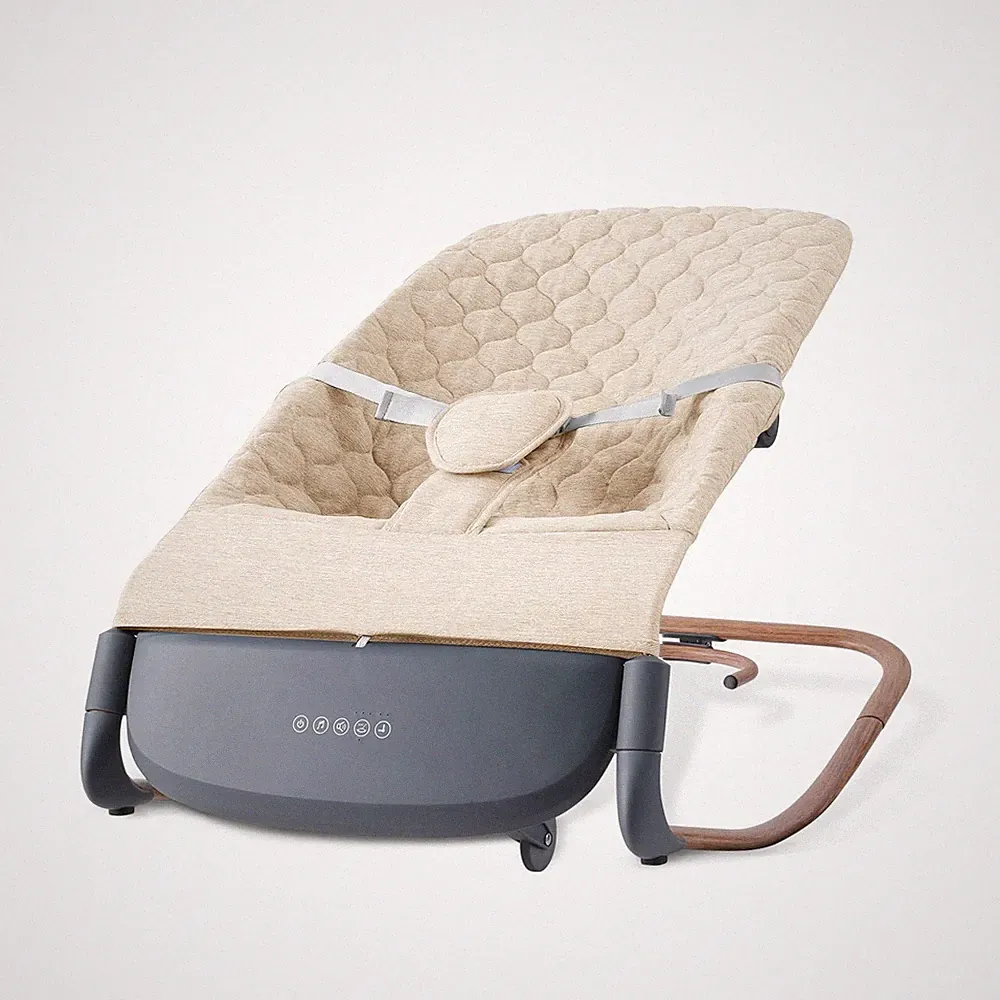 Automatic Baby Rocker to Toddler Chair - 3-Level Recline, 8 Melodies & Portable