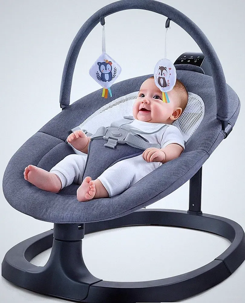Baby Swing Infant Toddler Electric 180 Degree Rotating Seat Rocker