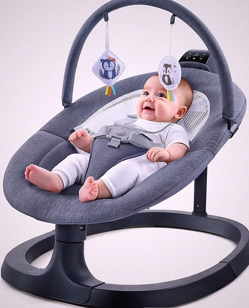Baby Swing Infant Toddler Electric 180 Degree Rotation Seat