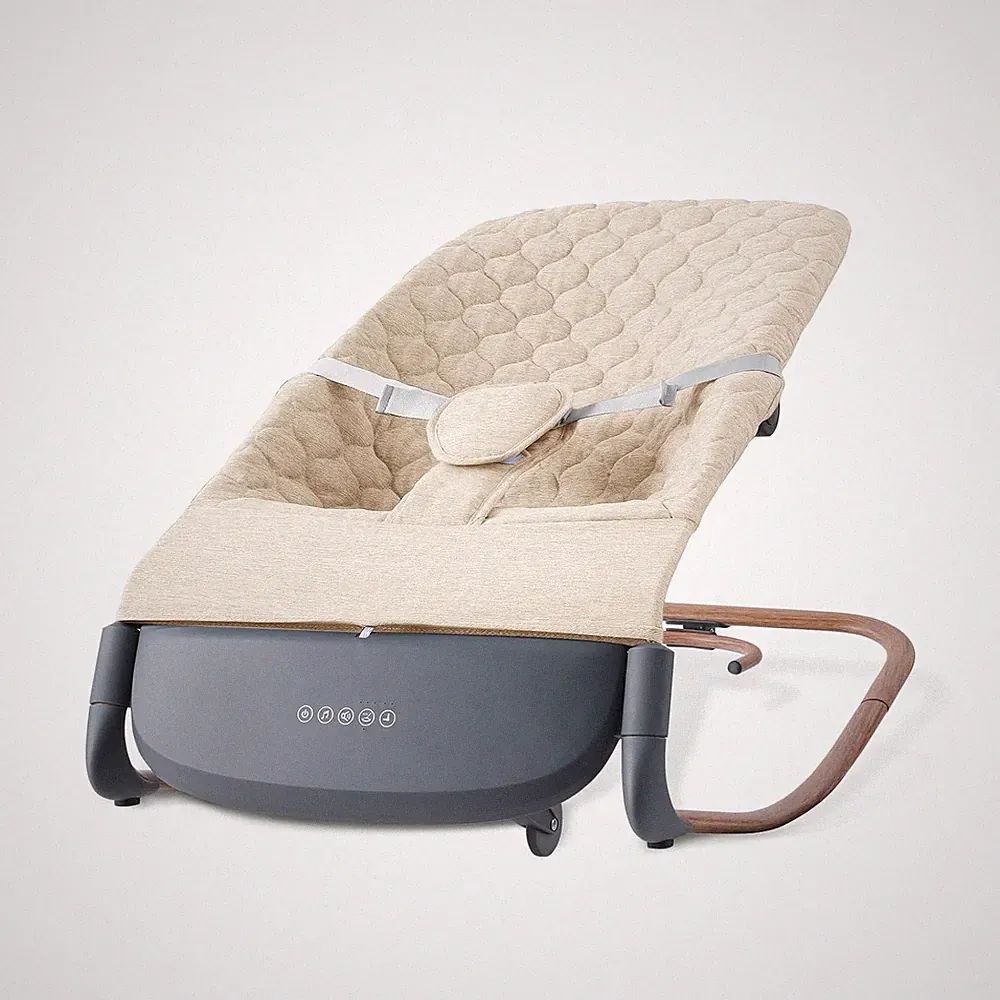 Smart Electric Baby Rocker & Toddler Chair, 3 Recline Levels, 8 Melodies