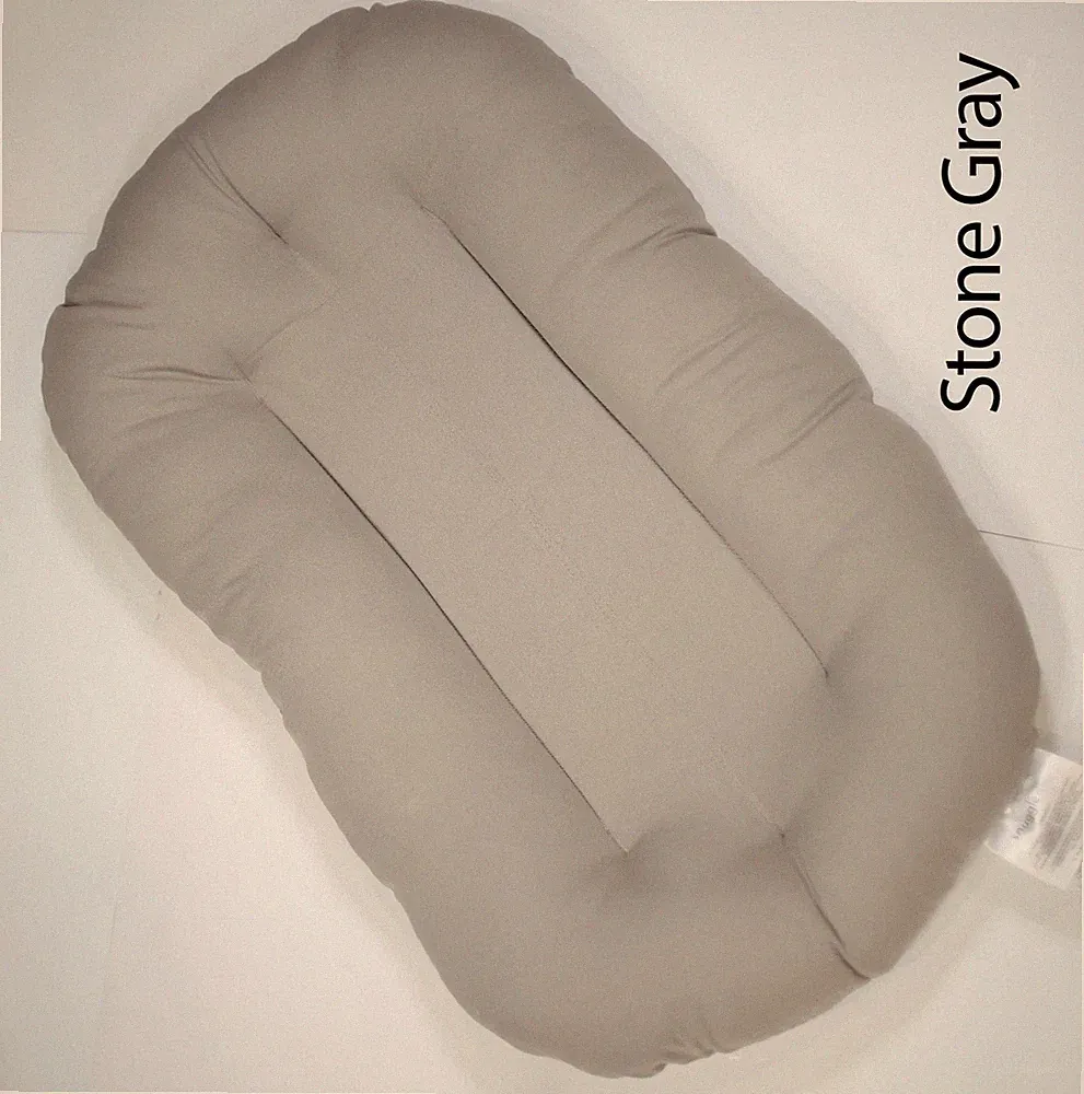 Snuggle Me Toddler Lounger Organic 100% Cotton Cover Color Stone NEW